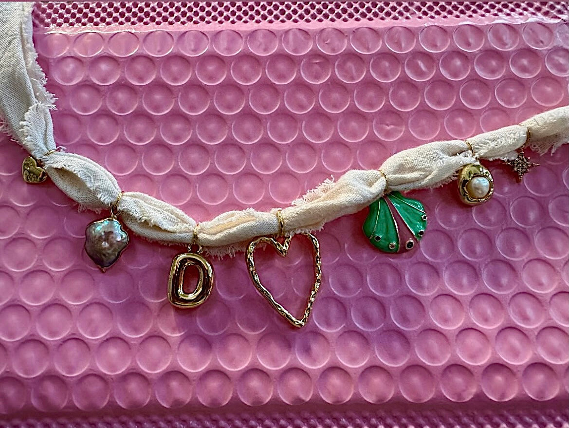 made you look! charm necklace