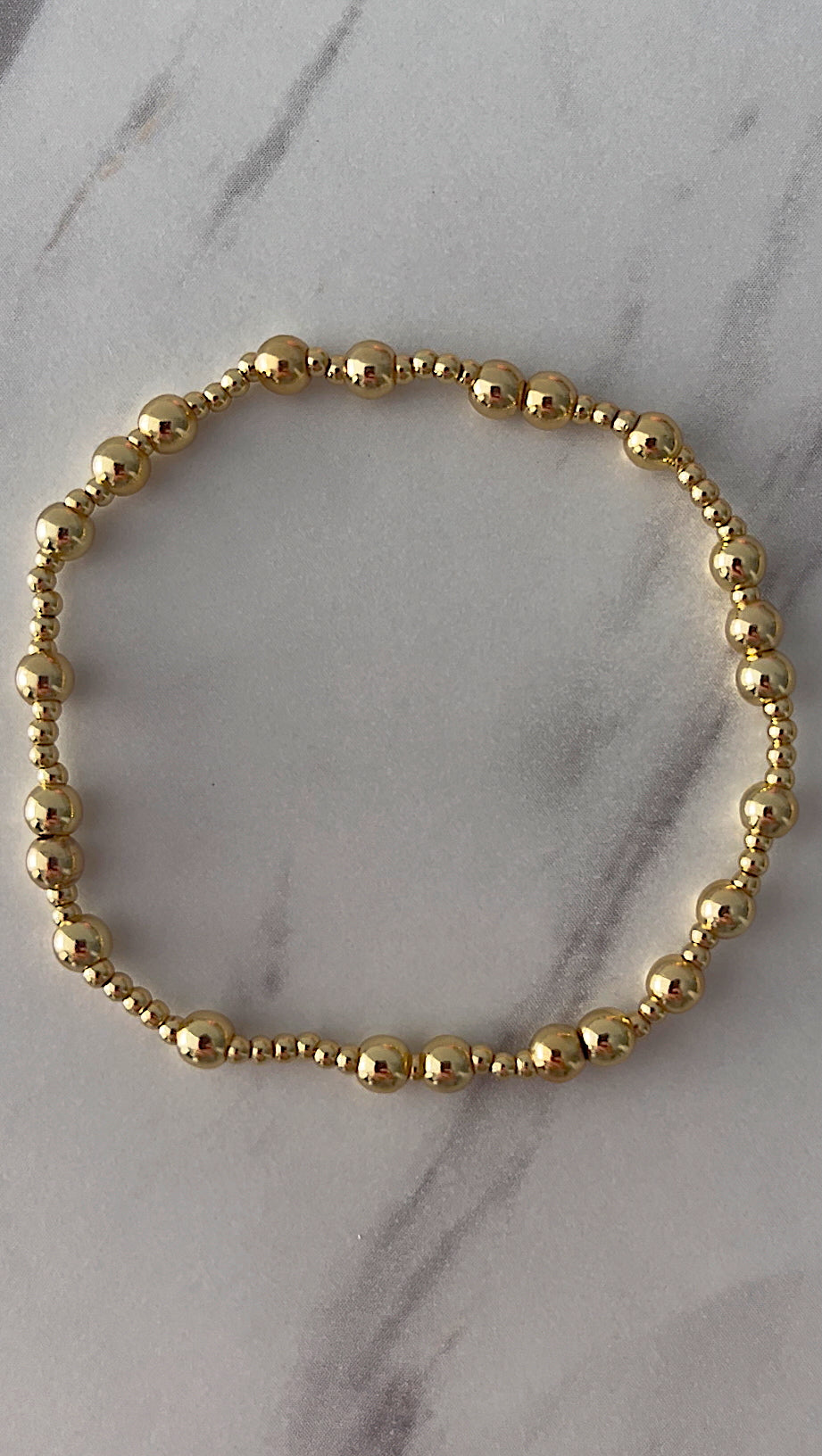 4mm multi beaded bracelet