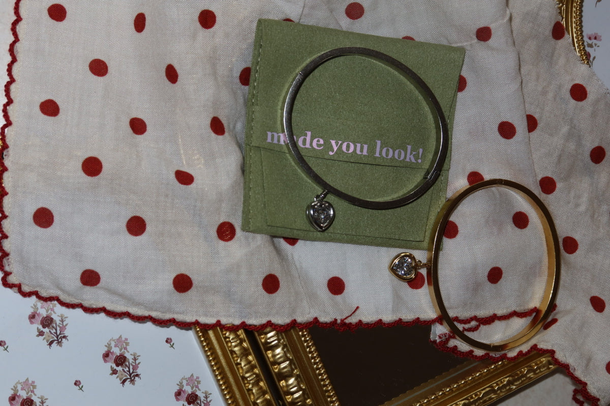 The Roma - Antique Gold and Silver Bangle