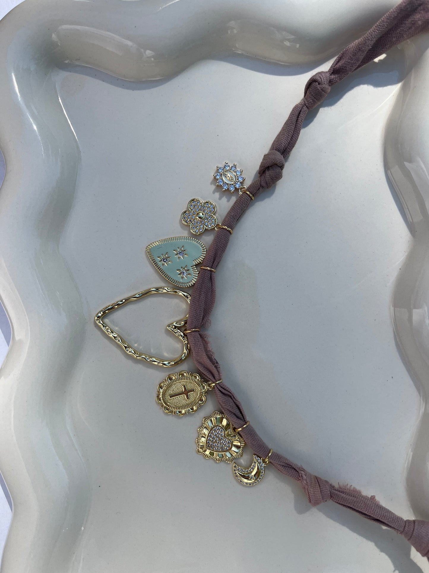 made you look! charm necklace