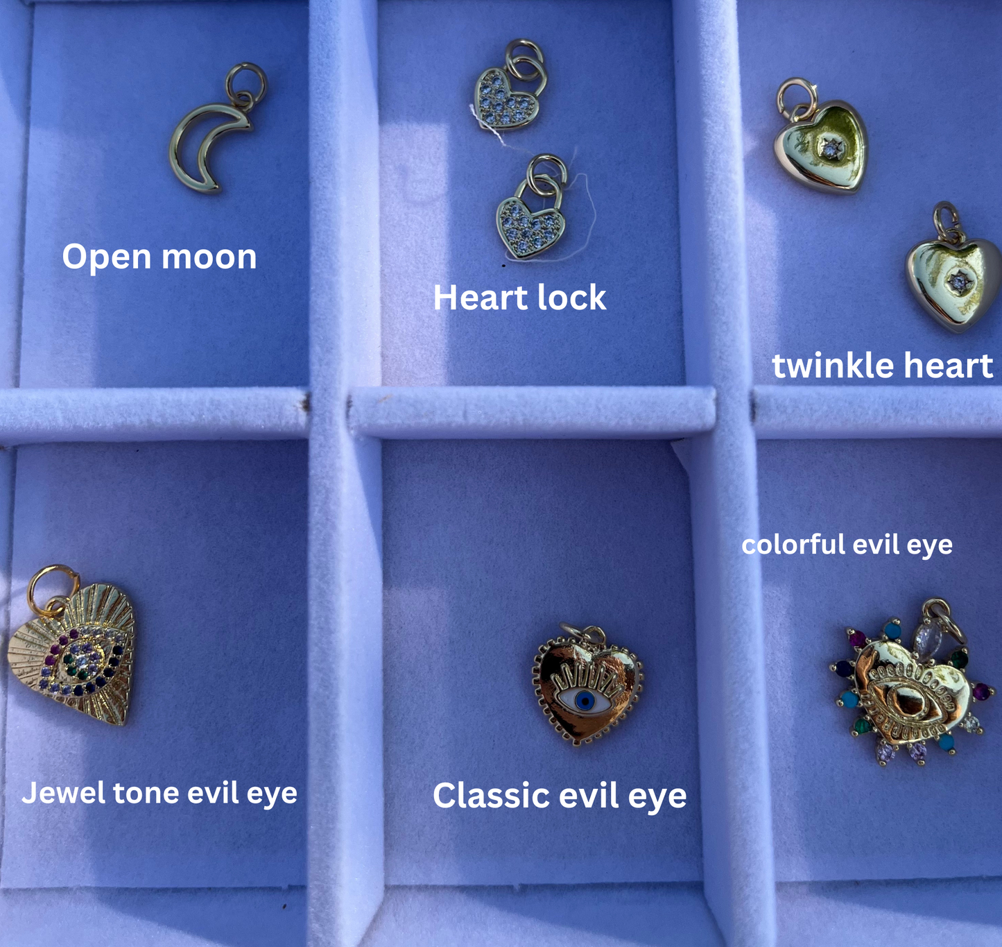 made you look! charm necklace
