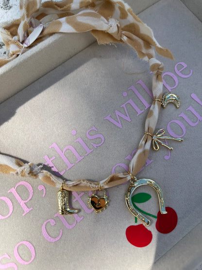 Nashville babe charm necklace
