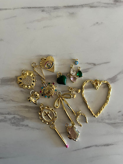 made you look! charm necklace