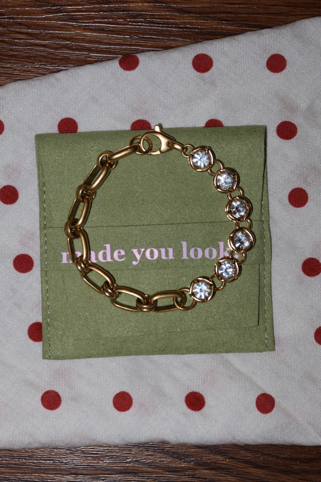 The Lola - Gold Tennis Bracelet