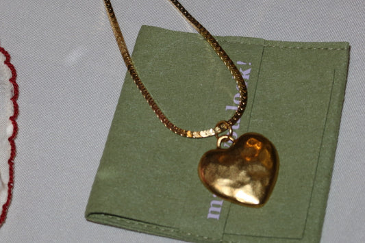 Lover girl herringbone necklace