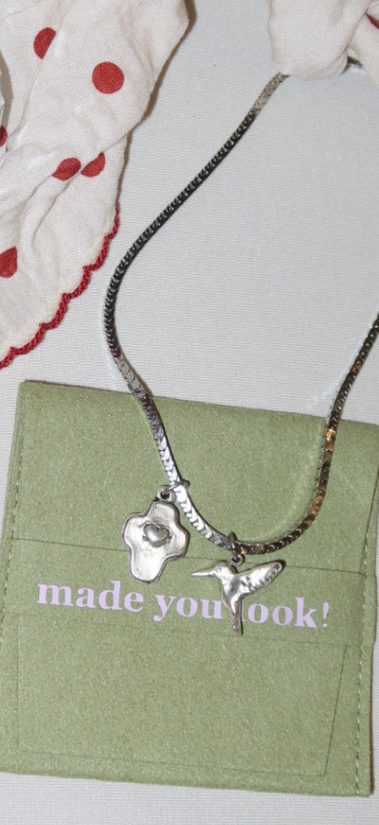 Daydream herringbone necklace