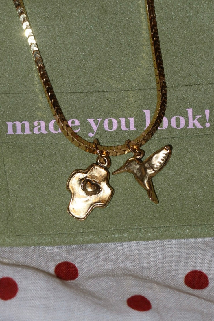 Daydream herringbone necklace