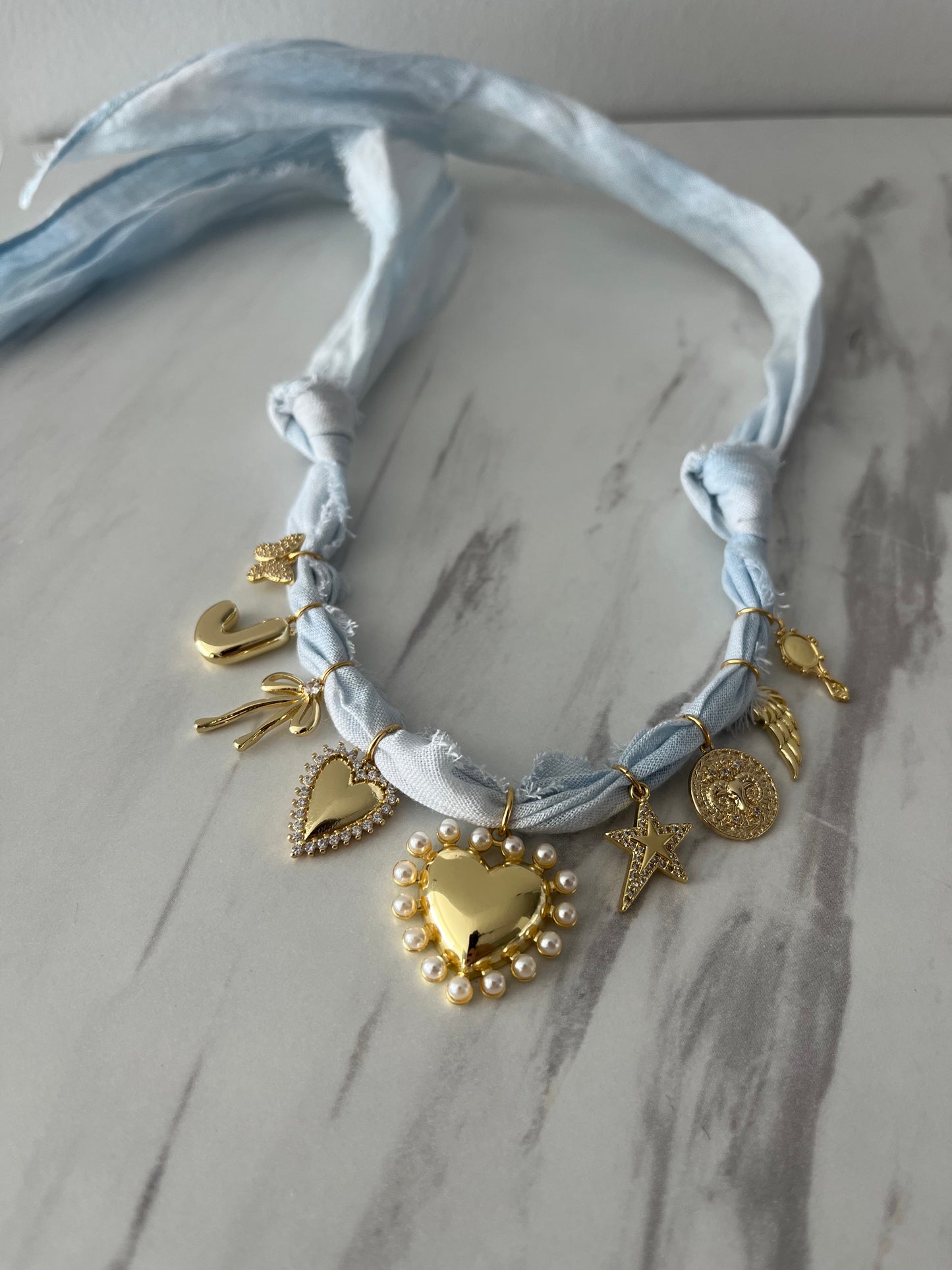 made you look! charm necklace