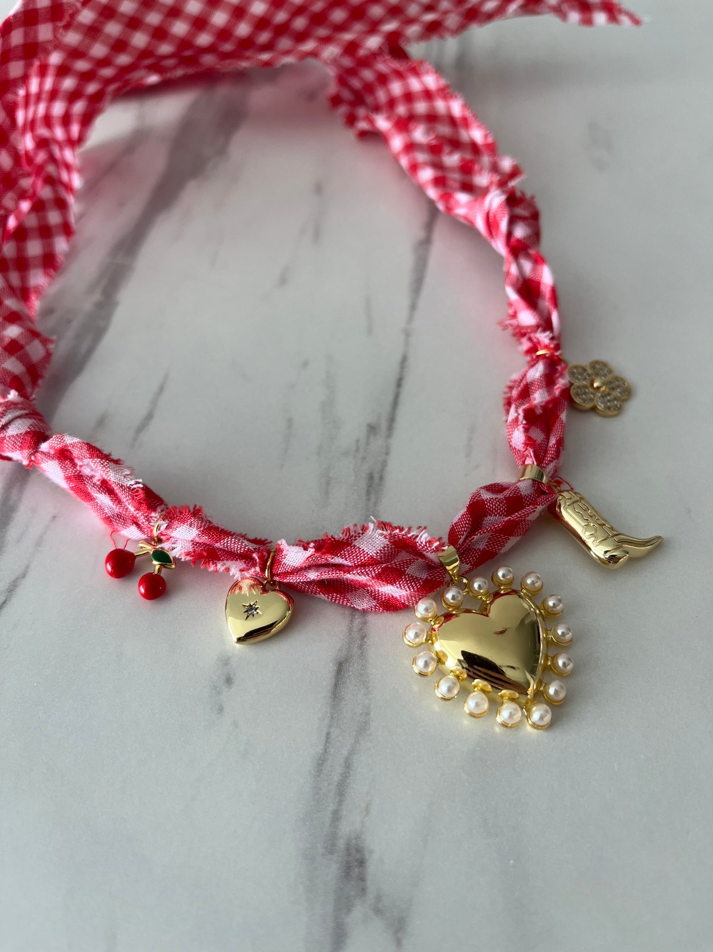 made you look! charm necklace