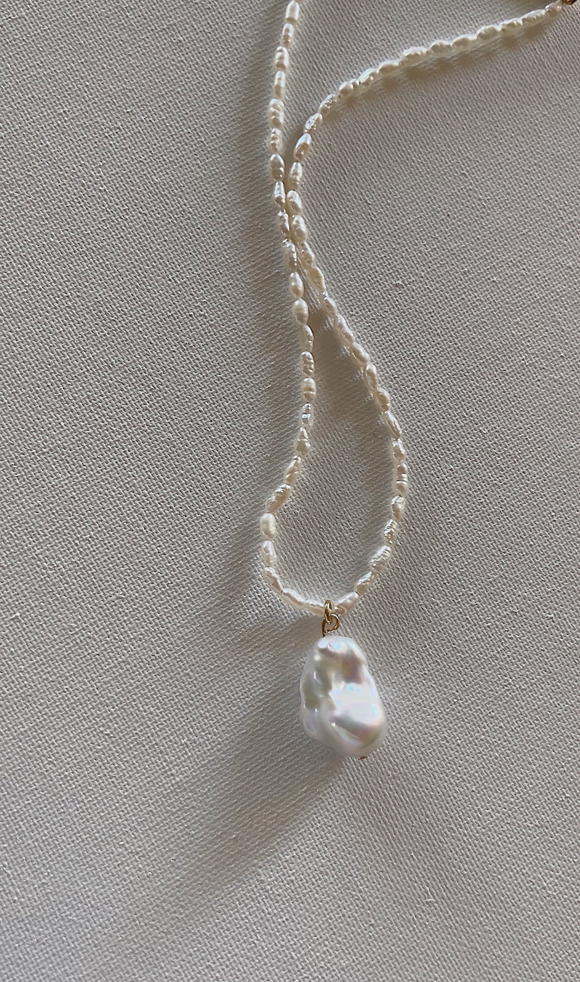 The Portofino pearl necklace