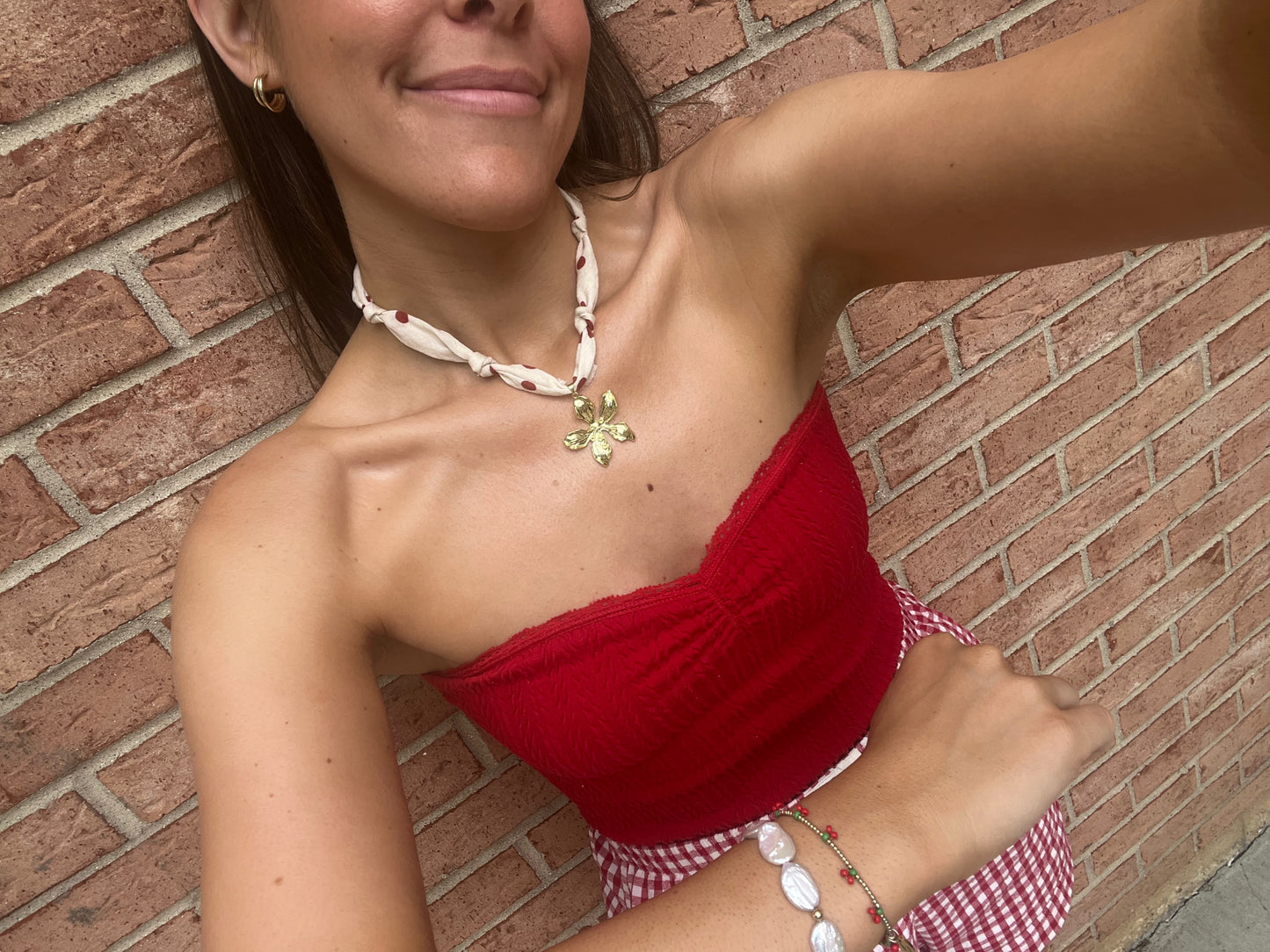 la dolce dot necklace