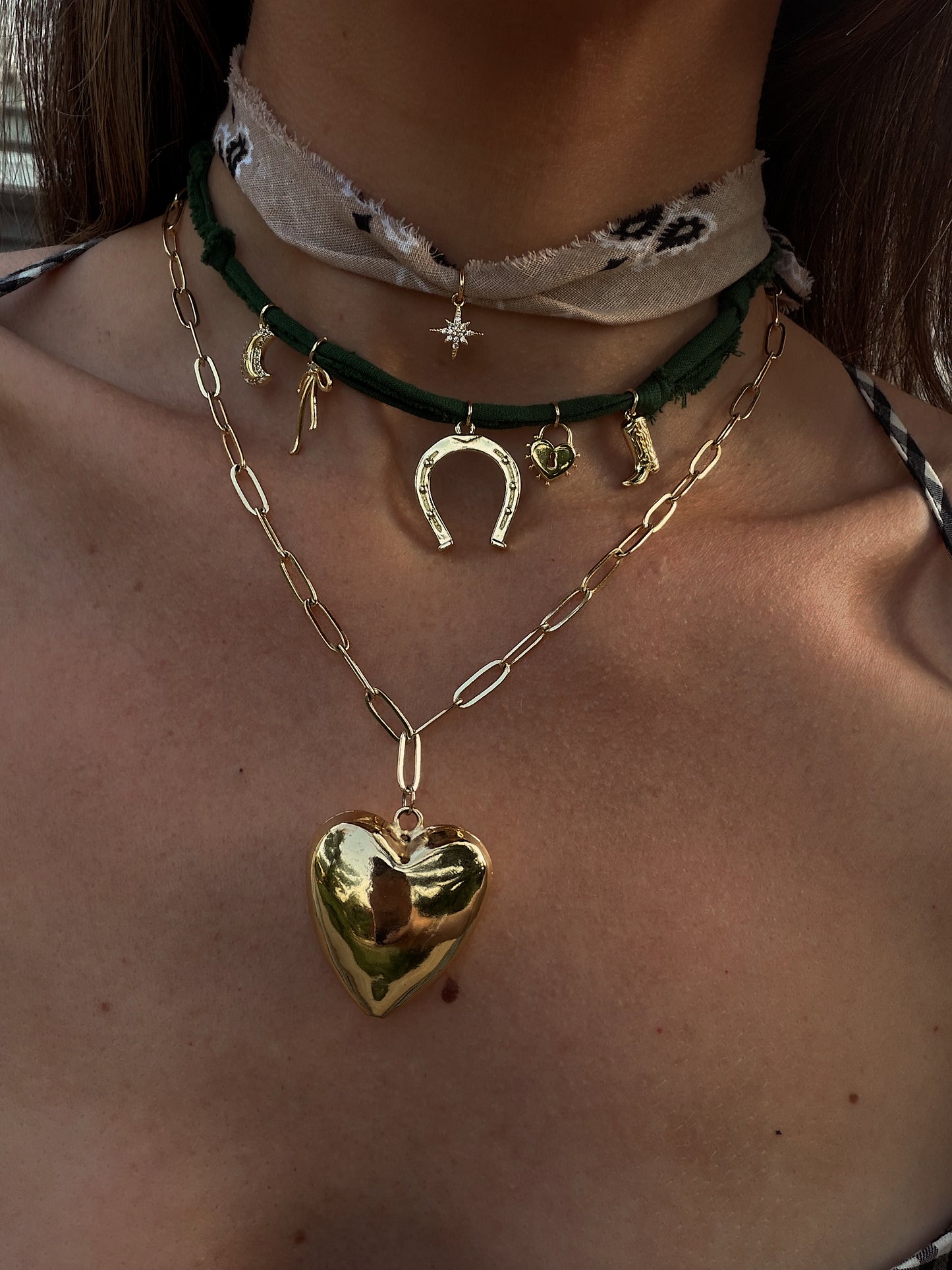 Starlight charm necklace