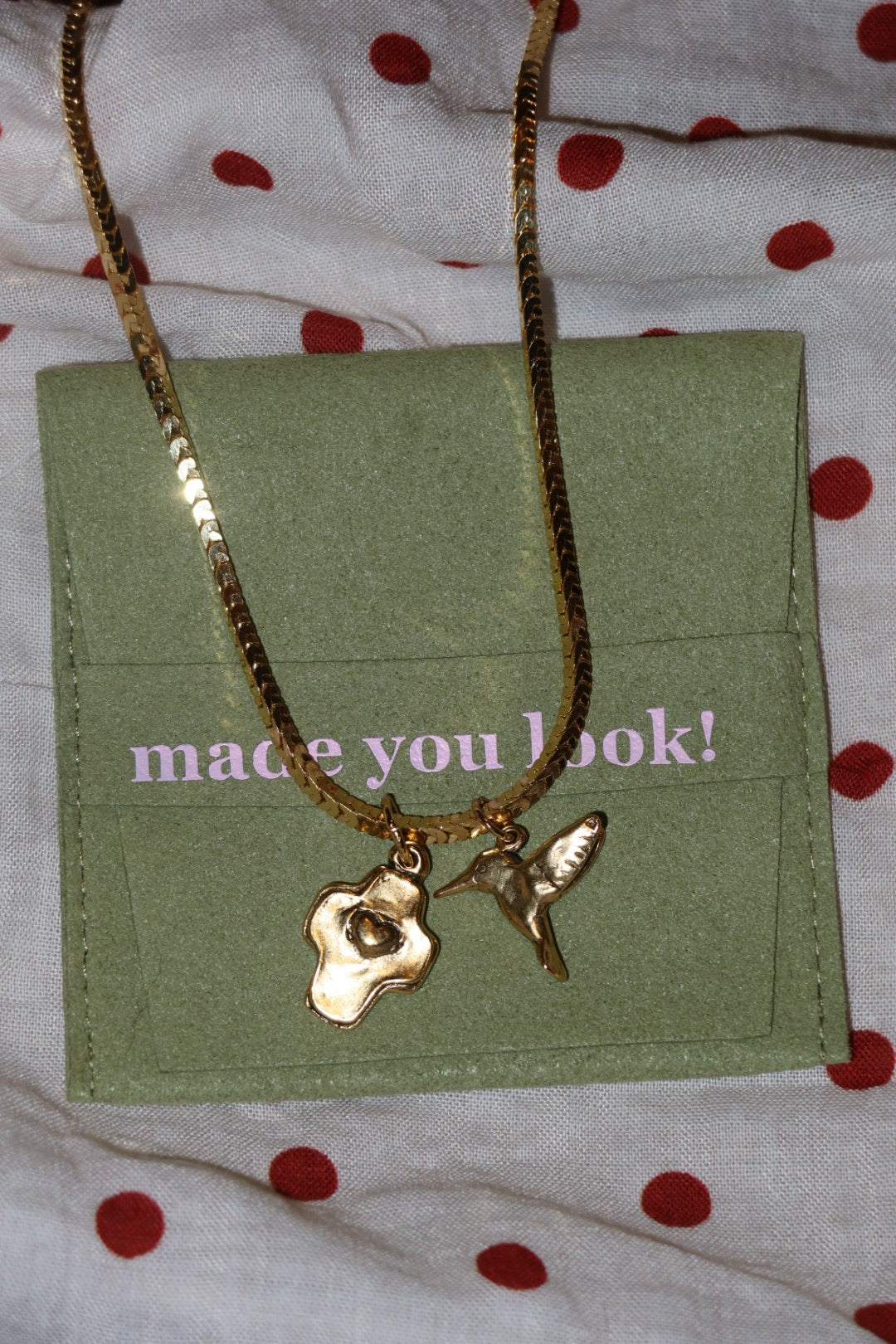 Daydream herringbone necklace