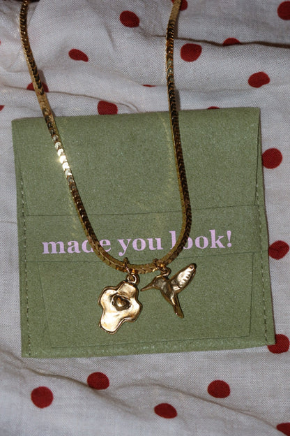 Daydream herringbone necklace
