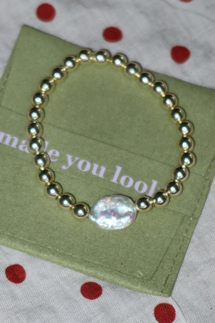 The Belle - Freshwater Pearl Bracelet