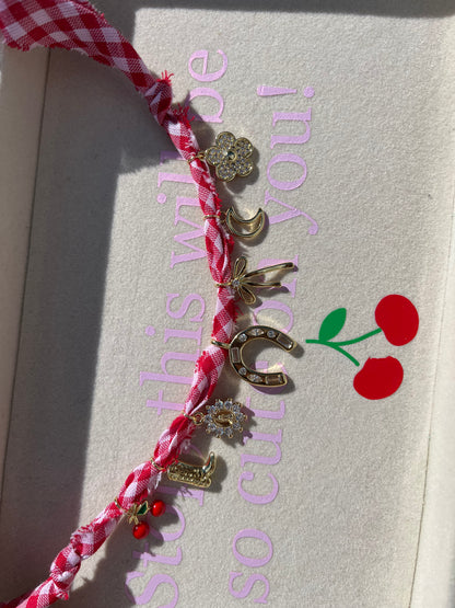 Giddy up charm necklace