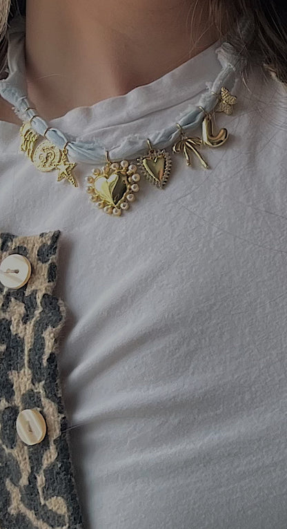 made you look! charm necklace